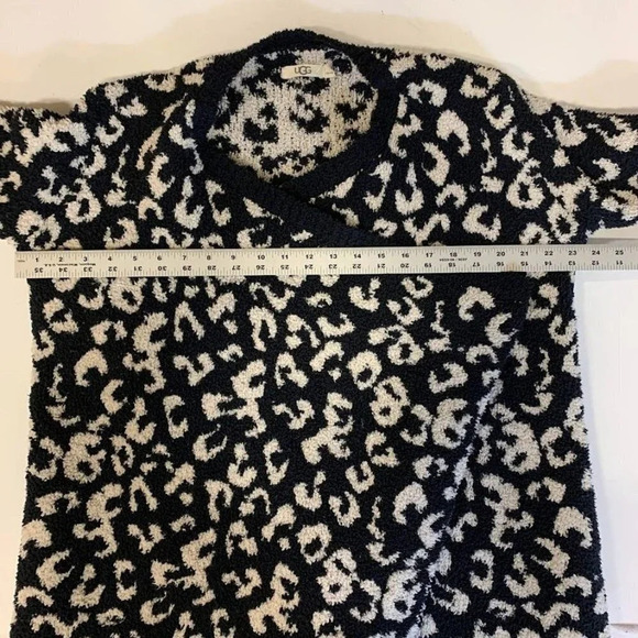 Ugg Women's Phoebe‎ Wrap Leopard Open Front Long Sleeve Cardigan Size S - Picture 12 of 14
